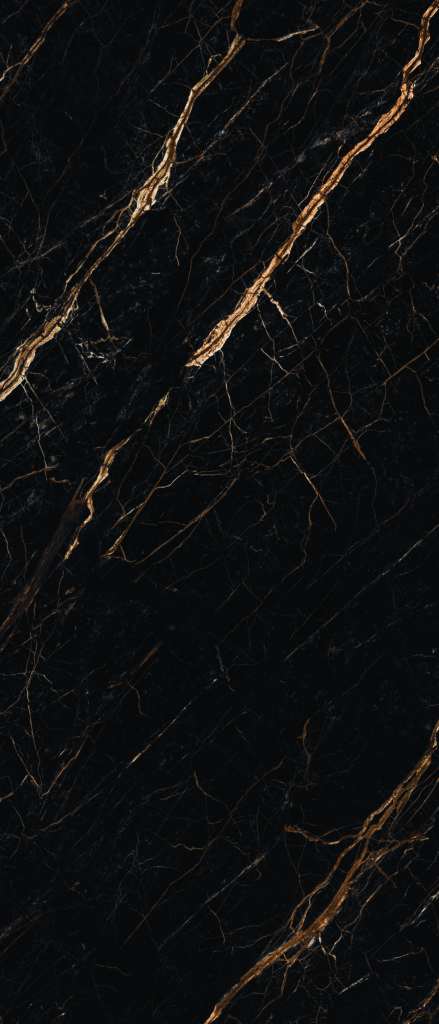 Керамогранит Maimoon Ceramica Magma Black Polish 120x280