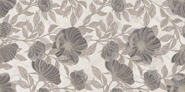 Керамогранит Maimoon Ceramica Рован Грей Декор / Rovan Grey Decor 60x120